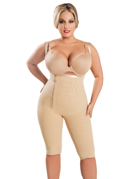 Full Body Shapewear Compression - Post Surgical Garments – Long Beige –  Diva's Curves