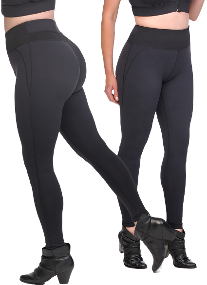 Extra high waist firm compression leggings – BEST WEAR - See