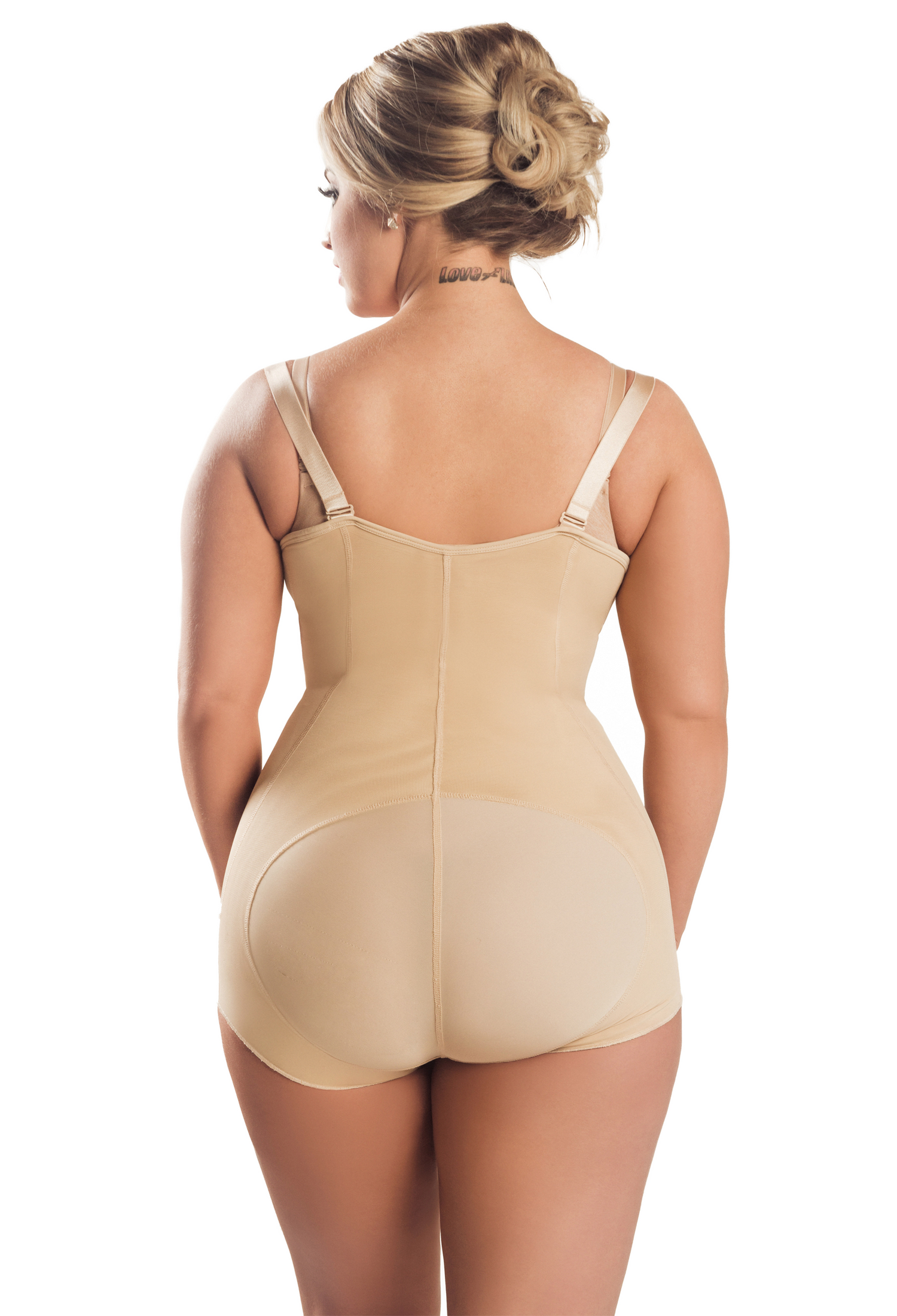 Ultimate Shapewear Compression Garments - Post Surgical Garments – Short Beige