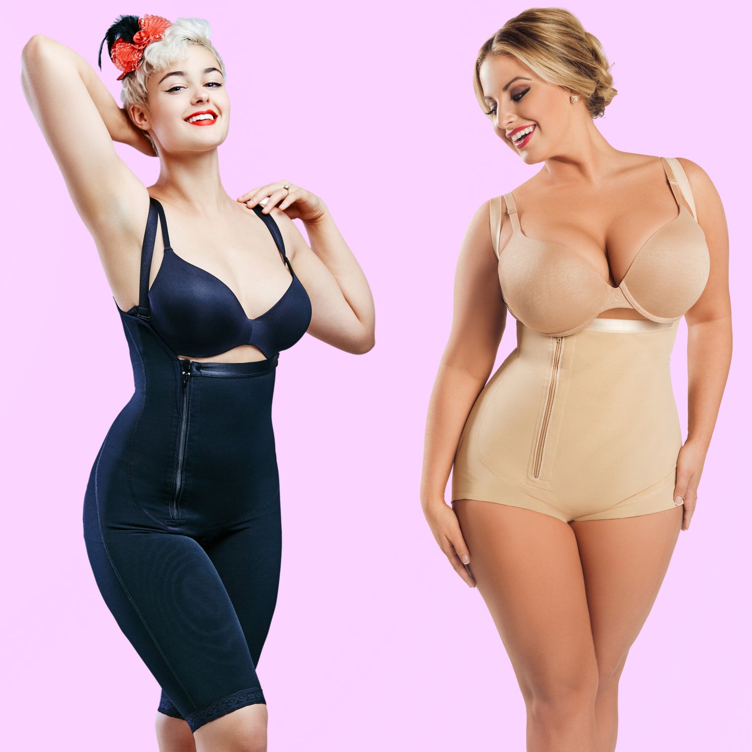 Shop Plus Size Body Shaper, Shapewear  Compression Bras, Leggings Online -   – Diva's Curves